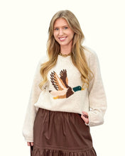 Load image into Gallery viewer, Mallard In Flight Sweater | Oatmeal