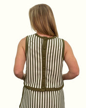 Load image into Gallery viewer, Stripe Mini Skirt Set | Olive