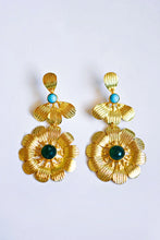 Load image into Gallery viewer, Tatum James | Farrah Floral Earrings