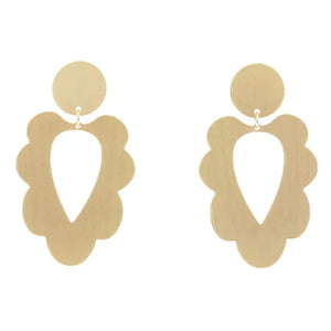 Gold River Earrings