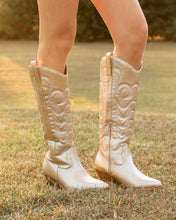 Load image into Gallery viewer, Dixie Platino Cowgirl Boots
