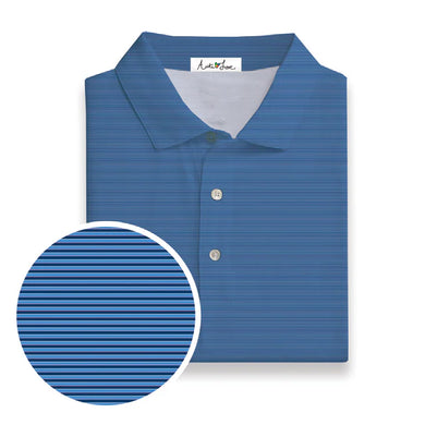 AutiLove | Navy + Light Blue Polo