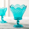 Zoe Pressed Glass Scalloped Urn