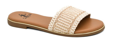 Here For A Good Time Sandals | Ivory