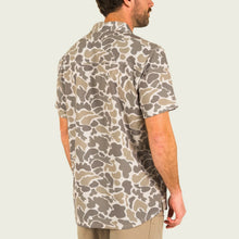 Load image into Gallery viewer, MarshWear | Lenwood SS Button-Up - Khaki Mallard Camo