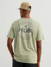 Load image into Gallery viewer, HUK | Circle SS Pocket Tee - Seagrass