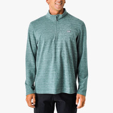 Load image into Gallery viewer, Aftco | Coastal Layer 1/4 Zip - Dark Sea Heather
