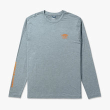 Load image into Gallery viewer, Aftco | Long Sleeve Sun Protection, Steel Heather Emblem