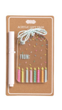 Load image into Gallery viewer, Acrylic Birthday Tags