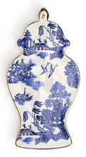 Load image into Gallery viewer, Blue &amp; White Ginger Jar Trinket Trays