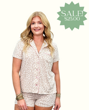 Load image into Gallery viewer, Taupe Leopard Pajama Set