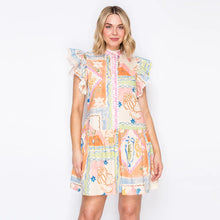 Load image into Gallery viewer, Pastel Voyage Mini Dress