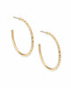 Veronica Hoops| Gold Iridescent Crystal