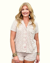 Load image into Gallery viewer, Taupe Leopard Pajama Set